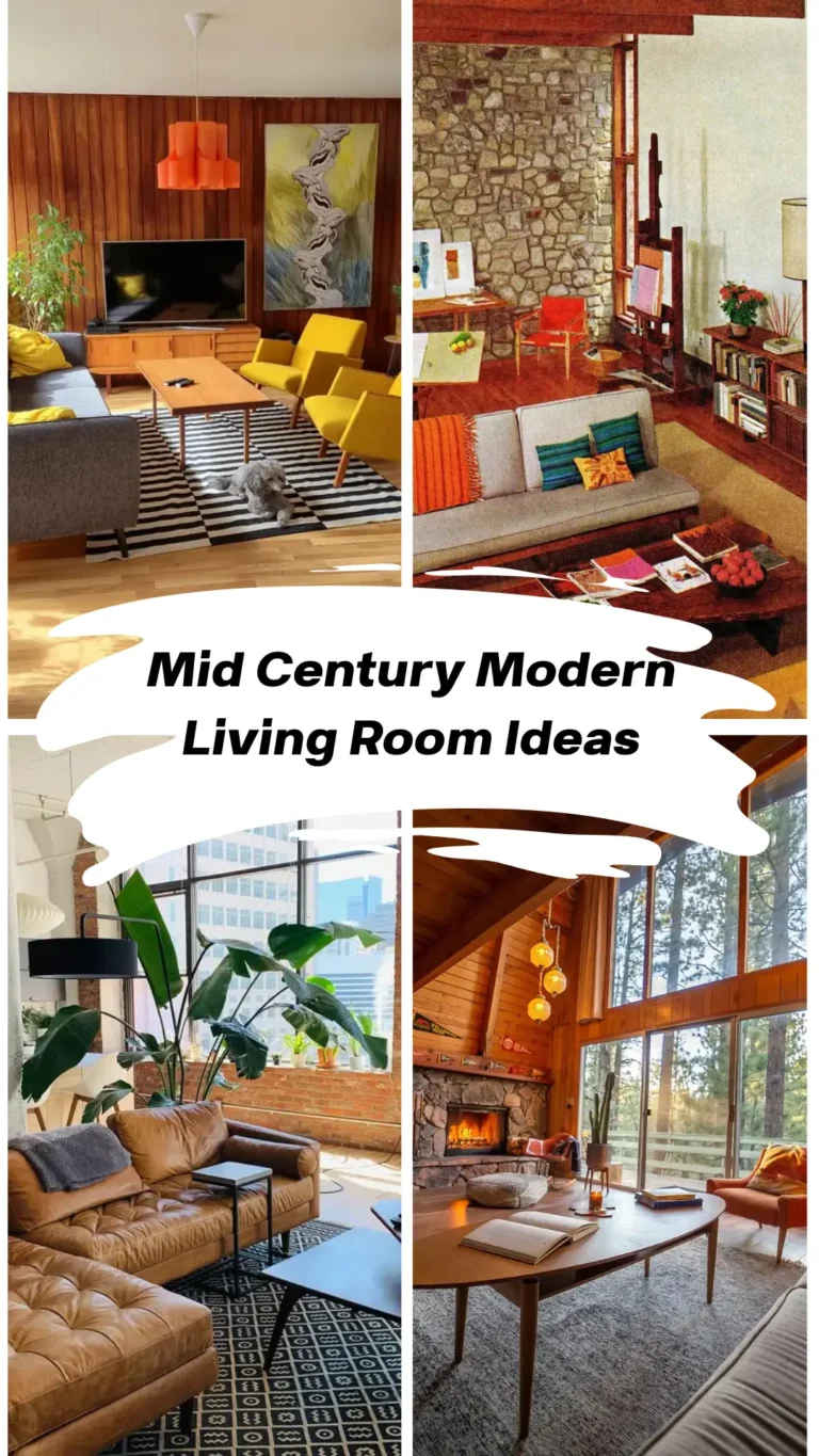 15 mid century modern living room