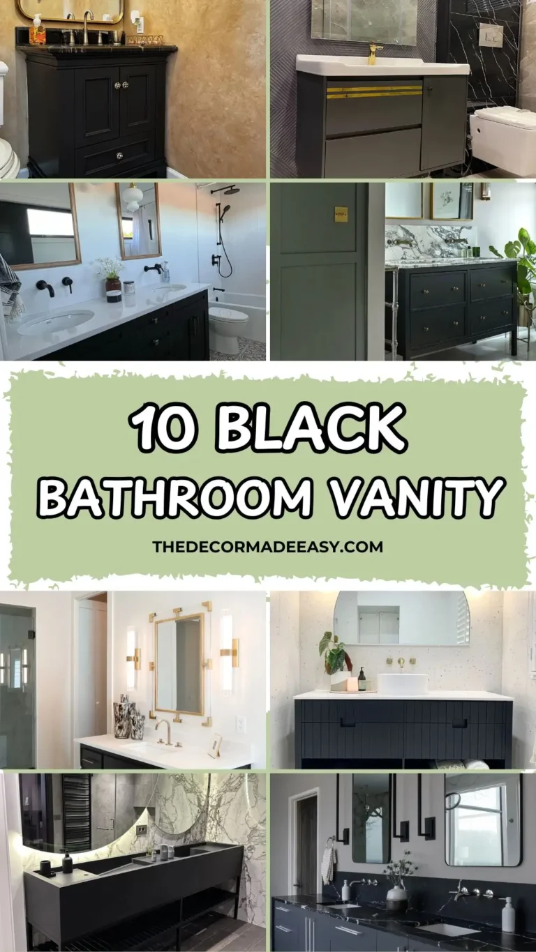 10 black bathroom vanity ideas