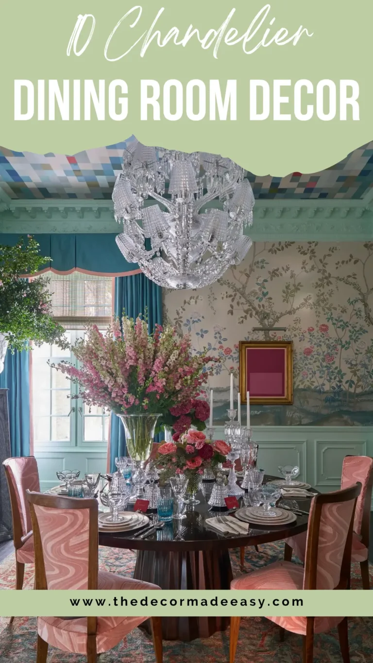 10 chandelier dining room