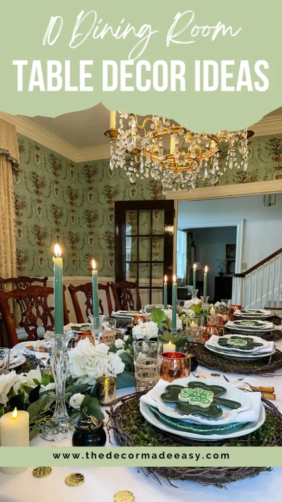 10 dining room table decor ideas