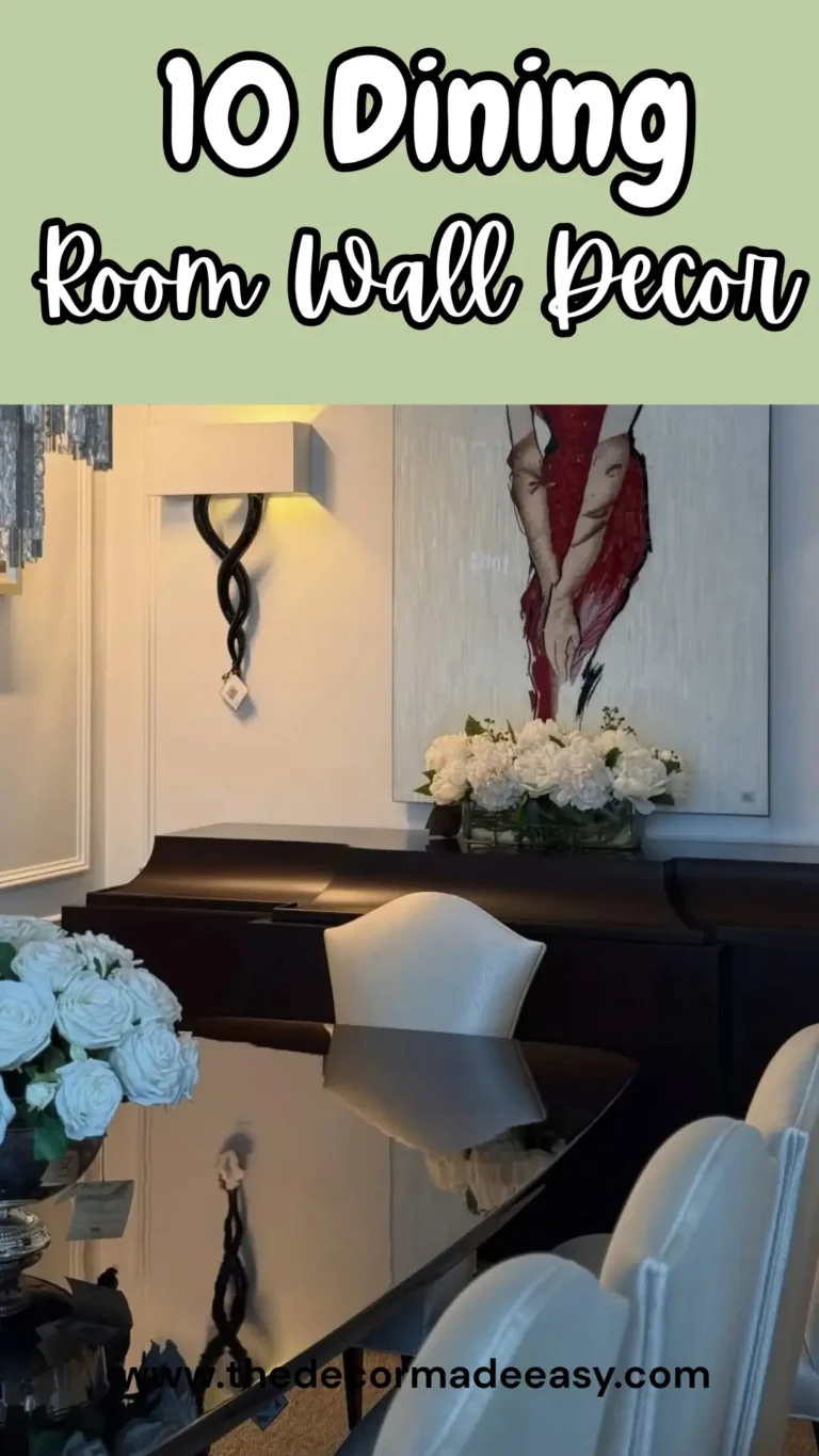 10 dining room wall decor