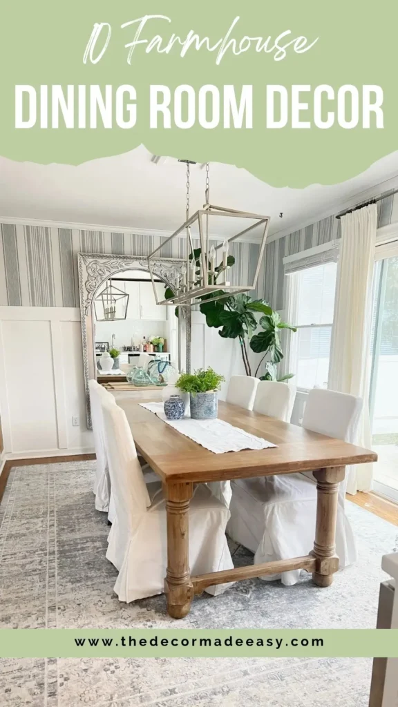 10 farmhouse dining room decor