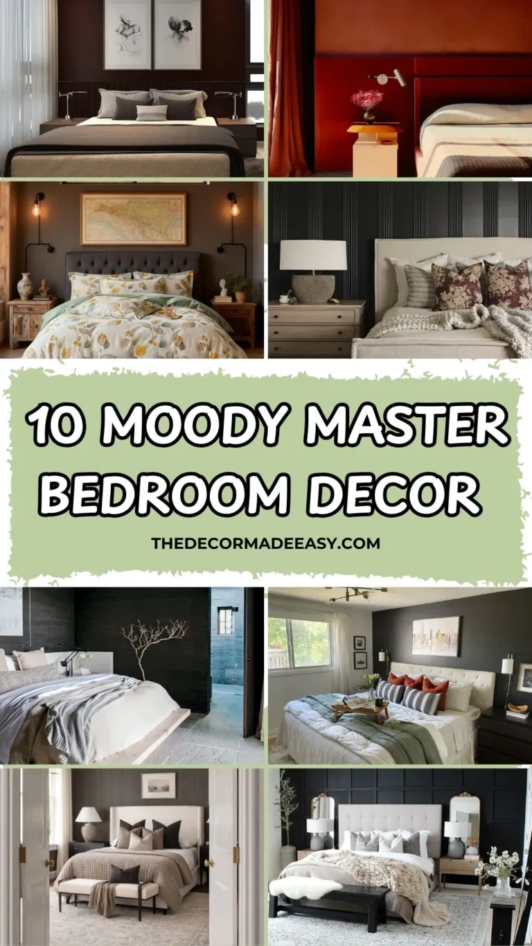 10 moody master bedrooms decor ideas
