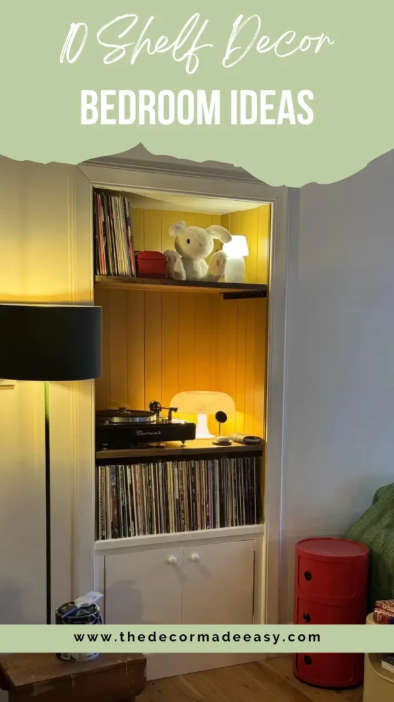 10 shelf decor bedroom ideas