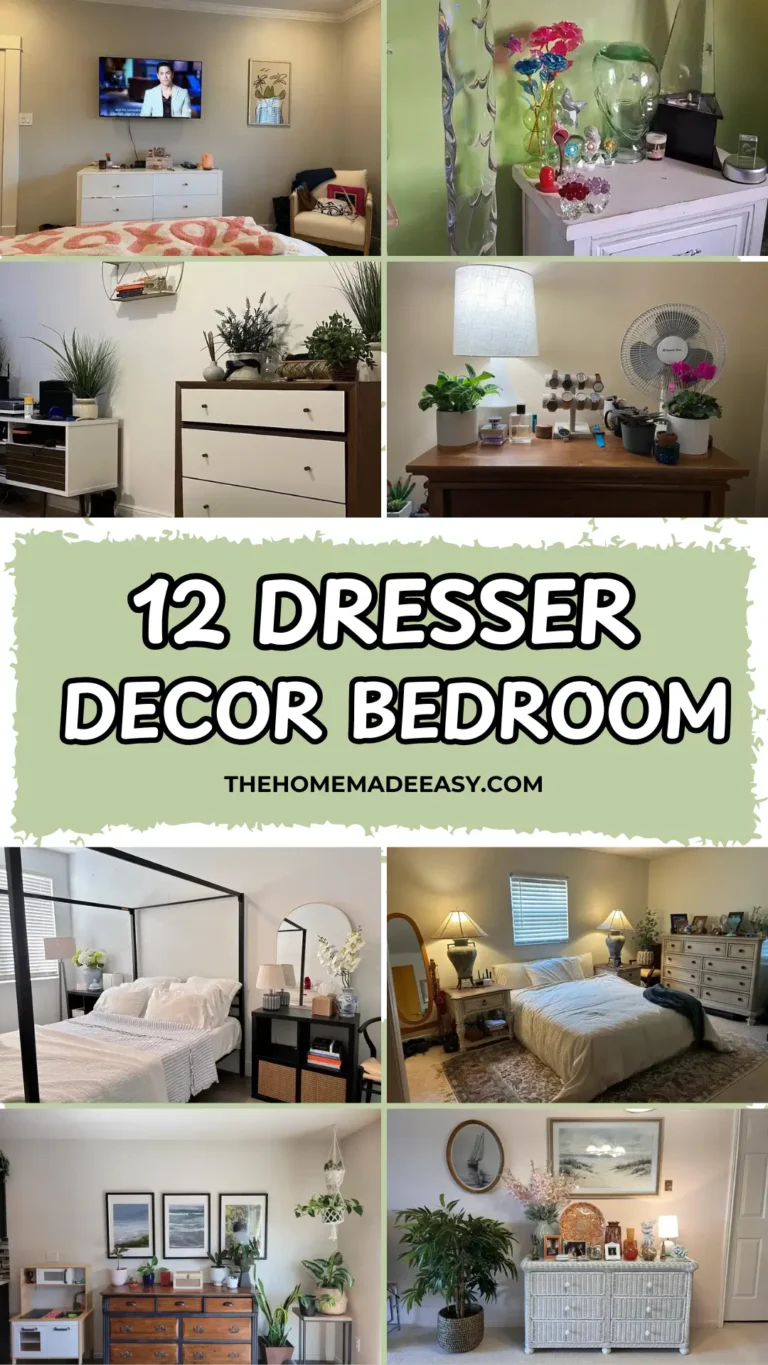 12 dresser decor bedroom