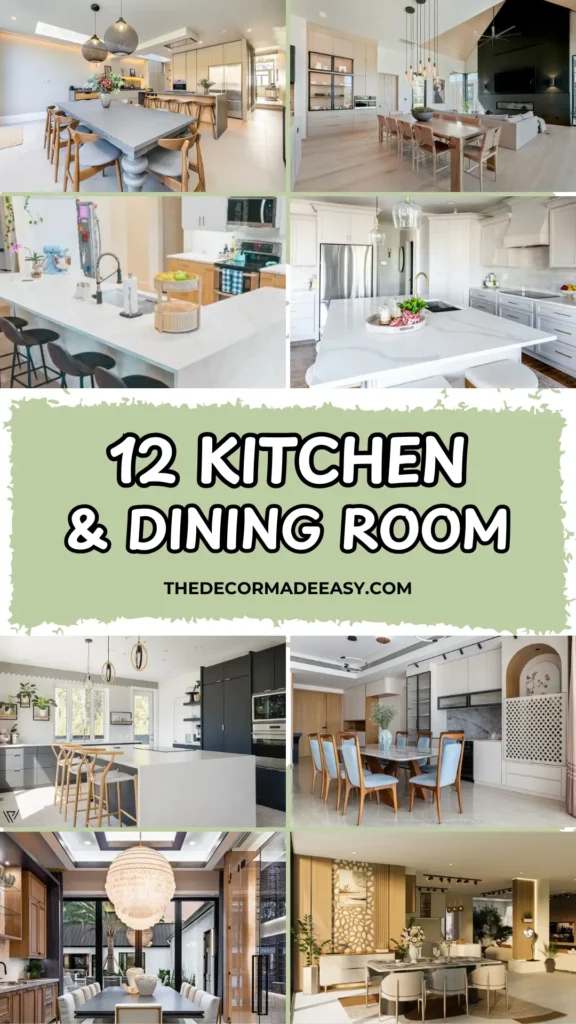 12 kitchen and dining room ideas