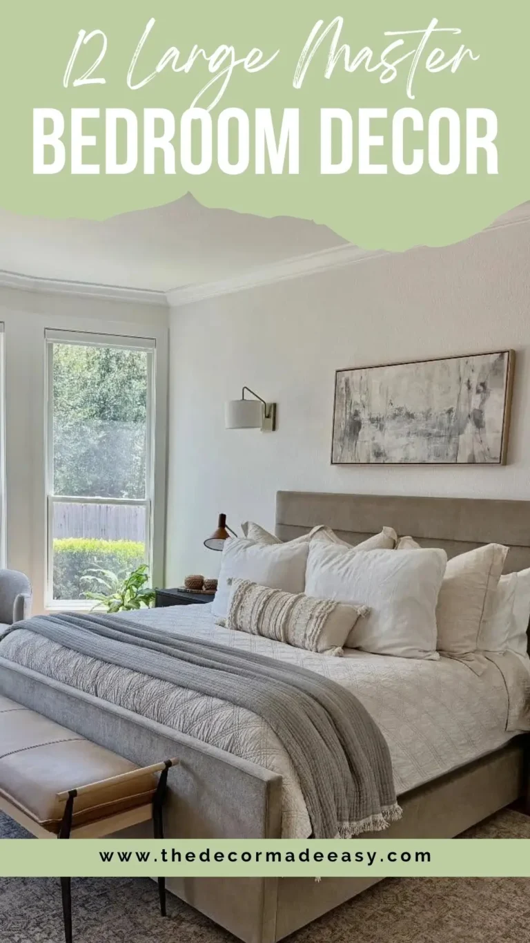 12 large master bedrooms decor