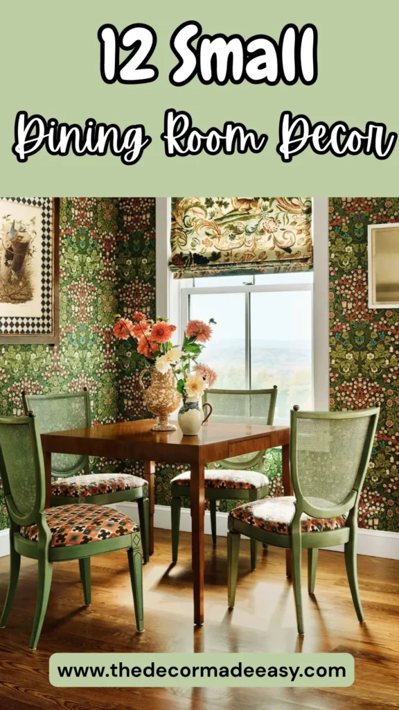 12 small dining room decor