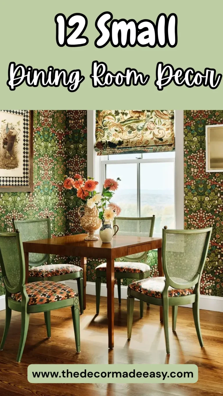 12 small dining room decor