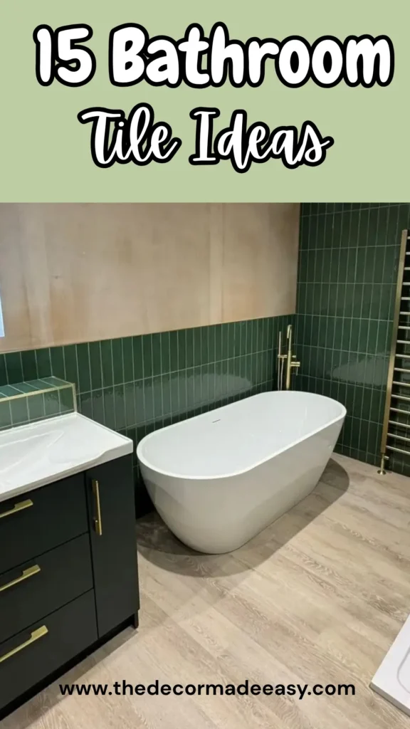 15 bathroom tile ideas