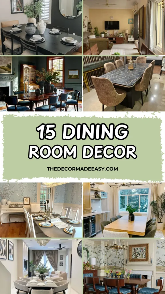 dining room decor