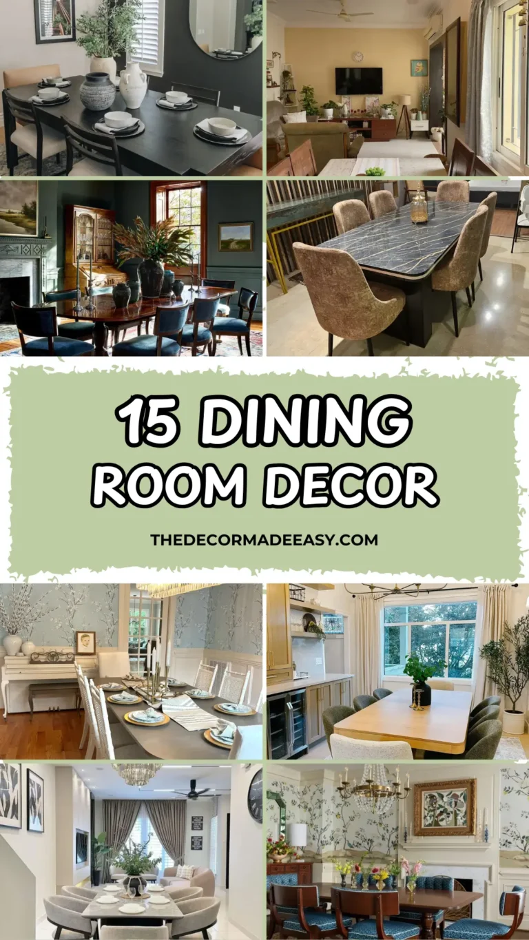 dining room decor