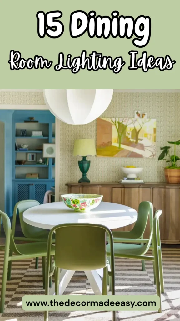 15 dining room lighting ideas